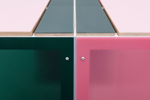office desk multicolour design by dutch invertuals